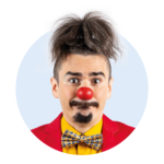 Henry Profilbild des ROTE NASEN-Clown Henry.