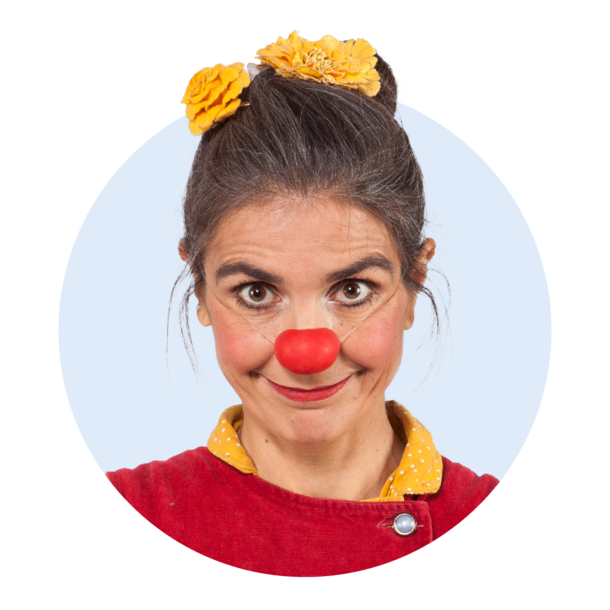 Profilbild von ROTE NASEN-Clownin Rita.