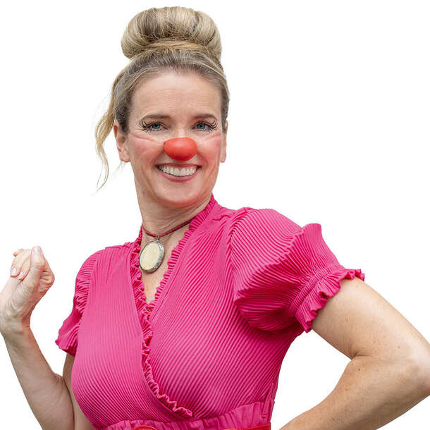 Profilbild der ROTE NASEN-Clownin Nelly.