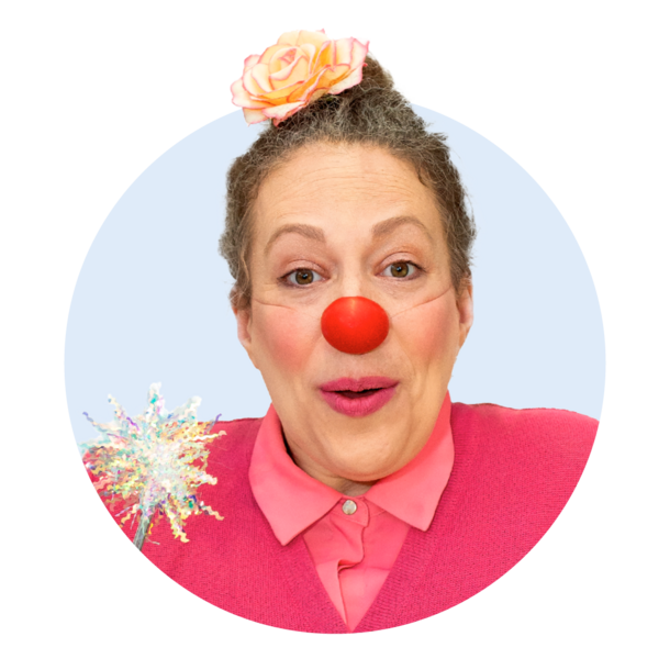ROTE NASEN Clownin Petra alias Britta Stroj.