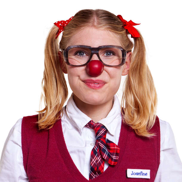 Profilbild der ROTE NASEN-Clownin Josefine.