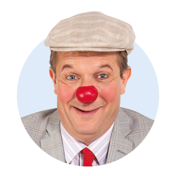 Profilbild von ROTE NASEN-Clown Guido.