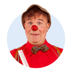 Raimund Profilbild von ROTE NASEN-Clown Raimund.