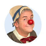 Rudi Profilbild von ROTE NASEN-Clown Rudi.