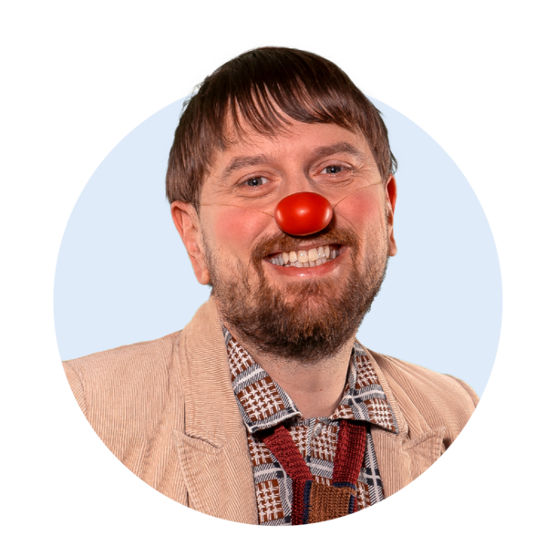 Profilbild von ROTE NASEN-Clown Lasse.