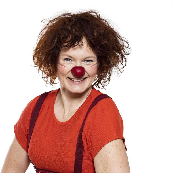 Profilbild der ROTE NASEN-Clownin Gudrun.