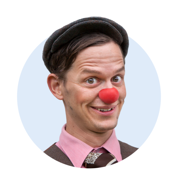 Clownportrait Ulrich