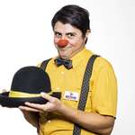 Profilbild des ROTE NASEN-Clowns Hugo.