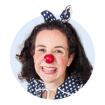 Jacqueline ROTE NASEN Clownin Jacqueline alias Andrea Frenademetz.
